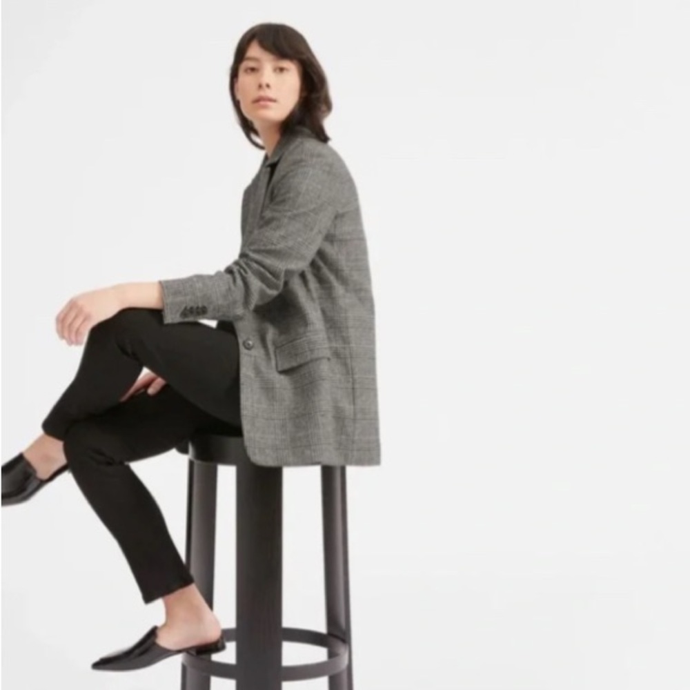 MOVING SALE Everlane Glen Plaid Blazer - Picture 12 of 12